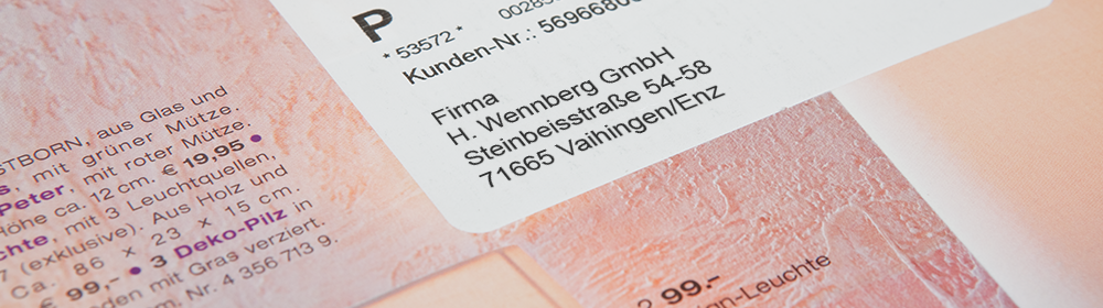 <h2></h2>Inkjet-Personalisierung auf U4